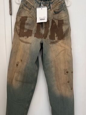 Jaded London Women’s Mud XL Colossus Jeans